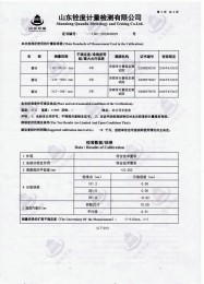 檢測(cè)儀器報(bào)告證書：通用卡尺檢定報(bào)告